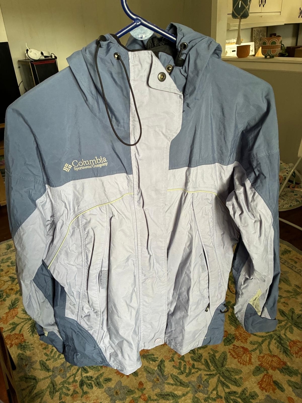 Columbia Two-Tone Blue Waterproof Jacket
